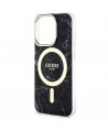 Guess GUHMP14LPCUMAK iPhone 14 Pro 6.1" black/black hardcase Marble MagSafe