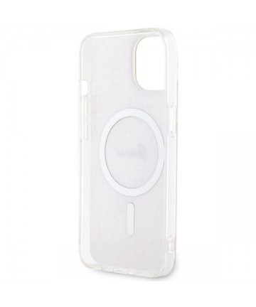 Guess GUHMP14MH4STP iPhone 14 Plus 6.7" pink/pink hardcase 4G MagSafe