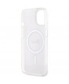 Guess GUHMP14MH4STP iPhone 14 Plus 6.7" pink/pink hardcase 4G MagSafe