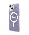 Guess GUHMP14MH4STU iPhone 14 Plus 6.7" purple/purple hardcase 4G MagSafe