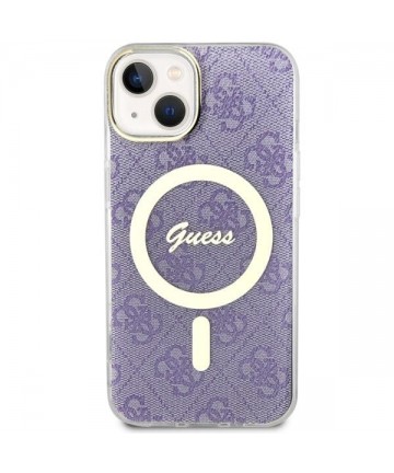 Guess GUHMP14MH4STU iPhone 14 Plus 6.7" purple/purple hardcase 4G MagSafe