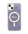 Guess GUHMP14MH4STU iPhone 14 Plus 6.7" purple/purple hardcase 4G MagSafe