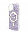 Guess GUHMP14MH4STU iPhone 14 Plus 6.7" purple/purple hardcase 4G MagSafe