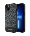 Guess GUHMP14MHGCFSEK iPhone 14 Plus 6.7" black/black hardcase GCube Stripes MagSafe