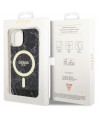 Guess GUHMP14MPCUMAK iPhone 14 Plus 6.7" black/black hardcase Marble MagSafe