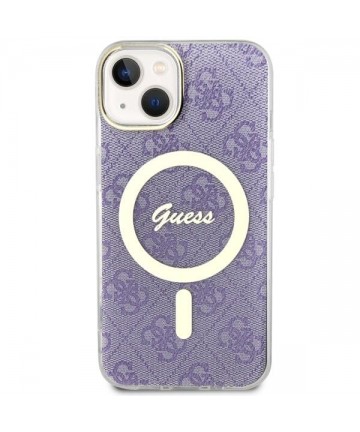 Guess 4G MagSafe case for iPhone 14 - purple