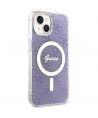 Guess 4G MagSafe case for iPhone 14 - purple