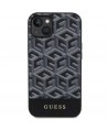 Guess GUHMP14SHGCFSEK iPhone 14 6.1" black/black hardcase GCube Stripes MagSafe