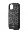 Guess GUHMP14SHGCFSEK iPhone 14 6.1" black/black hardcase GCube Stripes MagSafe