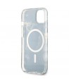 Guess GUHMP14SHTMRSK iPhone 14 6.1" black/black hardcase Golden Marble MagSafe