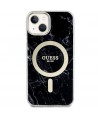 Guess GUHMP14SPCUMAK iPhone 14 6.1" black/black hardcase Marble MagSafe