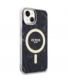 Guess GUHMP14SPCUMAK iPhone 14 6.1" black/black hardcase Marble MagSafe