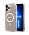 Guess 4G MagSafe case for iPhone 14 Pro Max - pink
