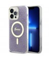 Guess GUHMP14XH4STU iPhone 14 Pro Max 6.7" purple/purple hardcase 4G MagSafe