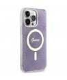 Guess GUHMP14XH4STU iPhone 14 Pro Max 6.7" purple/purple hardcase 4G MagSafe