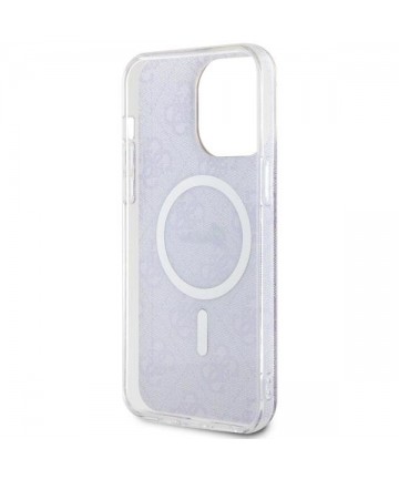 Guess GUHMP14XH4STU iPhone 14 Pro Max 6.7" purple/purple hardcase 4G MagSafe