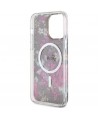 Guess GUHMP14XHCFWSA iPhone 14 Pro Max 6.7" green/khaki hardcase Flower MagSafe