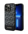 Guess GUHMP14XHGCFSEK iPhone 14 Pro Max 6.7" black/black hardcase GCube Stripes MagSafe