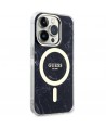 Guess GUHMP14XPCUMAK iPhone 14 Pro Max 6.7" black/black hardcase Marble MagSafe
