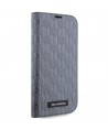 Karl Lagerfeld KLBKP14XSAKLHPG iPhone 14 Pro Max 6.7" bookcase silver/silver Saffiano Monogram