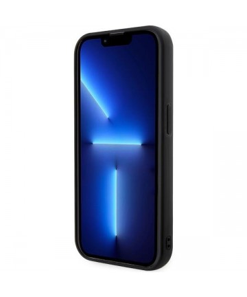 Karl Lagerfeld KLHCP14L3DRKINK iPhone 14 Pro 6.1" black/black hardcase Rubber Ikonik 3D