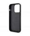 Karl Lagerfeld KLHCP14L3DRKINK iPhone 14 Pro 6.1" black/black hardcase Rubber Ikonik 3D