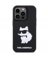 Karl Lagerfeld KLHCP14X3DRKHNK iPhone 14 Pro Max 6.7" black/black hardcase Rubber Choupette 3D