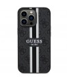 Guess GUHMP13LP4RPSK iPhone 13 Pro / 13 6.1" black/black hardcase 4G Printed Stripes MagSafe