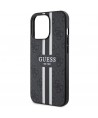 Guess GUHMP13LP4RPSK iPhone 13 Pro / 13 6.1" black/black hardcase 4G Printed Stripes MagSafe