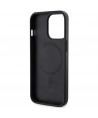 Guess GUHMP13LP4RPSK iPhone 13 Pro / 13 6.1" black/black hardcase 4G Printed Stripes MagSafe