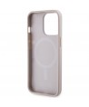 Guess GUHMP13LP4RPSP iPhone 13 Pro / 13 6.1" pink/pink hardcase 4G Printed Stripes MagSafe