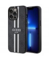 Guess GUHMP13XP4RPSK iPhone 13 Pro Max 6.7" black/black hardcase 4G Printed Stripes MagSafe