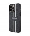 Guess GUHMP13XP4RPSK iPhone 13 Pro Max 6.7" black/black hardcase 4G Printed Stripes MagSafe