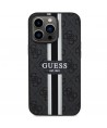 Guess GUHMP13XP4RPSK iPhone 13 Pro Max 6.7" black/black hardcase 4G Printed Stripes MagSafe