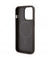 Guess GUHMP13XP4RPSW iPhone 13 Pro Max 6.7" brown/brown hardcase 4G Printed Stripes MagSafe