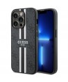 Guess GUHMP14LP4RPSK iPhone 14 Pro 6.1" black/black hardcase 4G Printed Stripes MagSafe