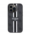 Guess GUHMP14LP4RPSK iPhone 14 Pro 6.1" black/black hardcase 4G Printed Stripes MagSafe