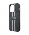 Guess GUHMP14LP4RPSK iPhone 14 Pro 6.1" black/black hardcase 4G Printed Stripes MagSafe