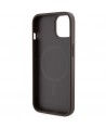 Guess GUHMP14MHGCFSEW iPhone 14 Plus 6.7" brown/brown hard case GCube Stripes MagSafe