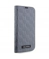 Karl Lagerfeld KLBKP14SSAKLHPG iPhone 14 6.1" bookcase silver/silver Saffiano Monogram
