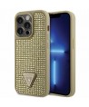 Guess GUHCP14LHDGTPD iPhone 14 Pro 6.1" gold/gold hardcase Rhinestone Triangle