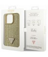 Guess GUHCP14LHDGTPD iPhone 14 Pro 6.1" gold/gold hardcase Rhinestone Triangle