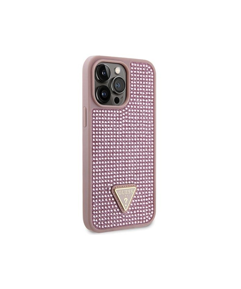 Guess iPhone 14 Pro Max Book Case Cover 4G Vintage Logo Pink
