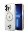 Karl Lagerfeld KKLHMP13XHNKCIT iPhone 13 Pro Max 6.7" hardcase transparent Iconic Karl&Choupette Magsafe