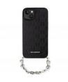 Karl Lagerfeld KLHCP14SSACKLHPK iPhone 14 6.1" black/black hardcase Saffiano Monogram Chain