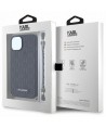 Karl Lagerfeld KLHCP14SSACKLHPK iPhone 14 6.1" black/black hardcase Saffiano Monogram Chain