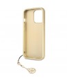 Guess 4G Charms Collection case for iPhone 14 Pro Max - gray