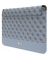 Guess 4G Stripe Metal Logo case for a 14" laptop - blue
