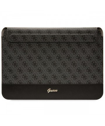 Guess 4G Stripe Metal Logo case for 14" laptop - black