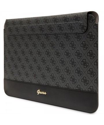 Guess 4G Stripe Metal Logo case for 14" laptop - black